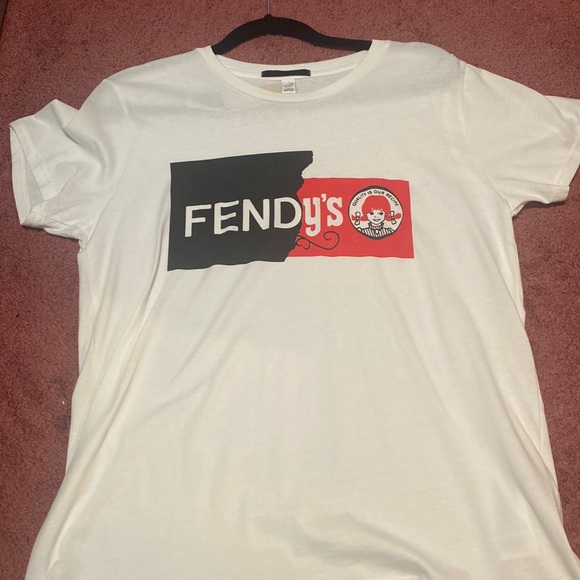 Fen-dys logo graphic T-shirt size large - Picture 1 of 1